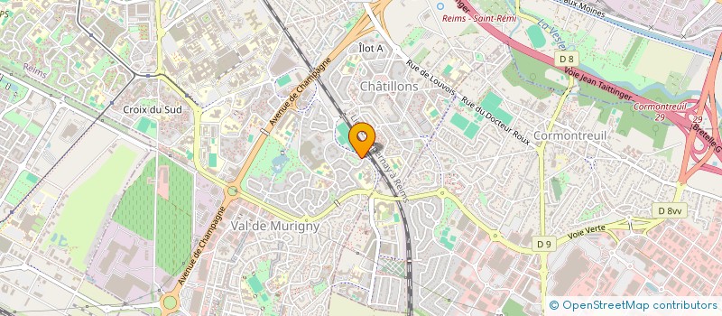 localisation de l'entreprise MADAME AURELIE GAGNER  REIMS