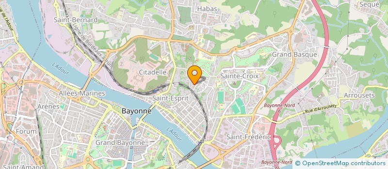 localisation de l'entreprise MADAME AURELIE GAILLARD à BAYONNE