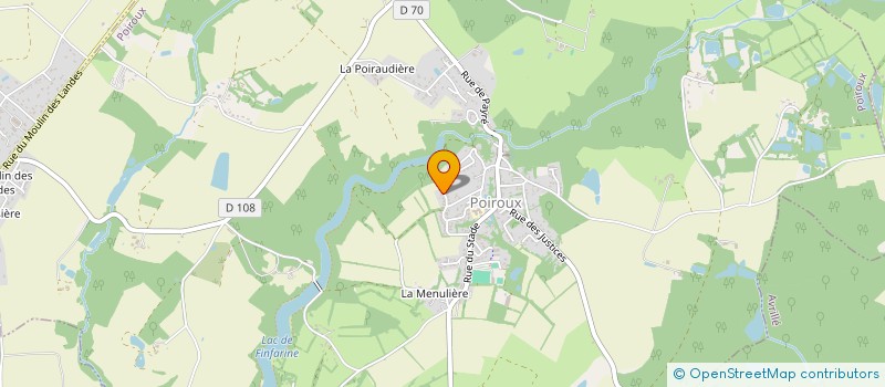 localisation de l'entreprise MADAME AURELIE GALET à POIROUX