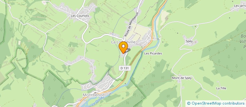 localisation de l'entreprise MADAME AURELIE GALMICHE  LA LONGEVILLE