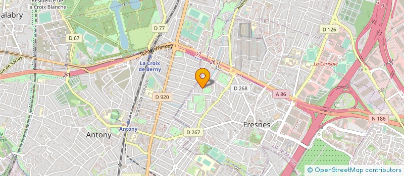 localisation de l'entreprise MADAME AURELIE GALVA  FRESNES