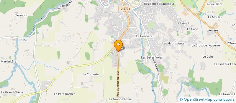 localisation de l'entreprise MADAME AURELIE GANNE  VIRE NORMANDIE