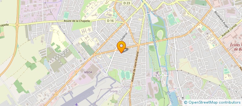 localisation de l'entreprise MADAME AURELIE GARCIA à BOURGES