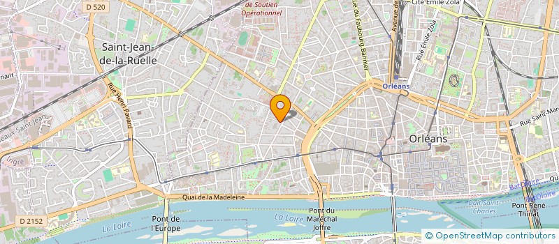 localisation de l'entreprise MADAME AURELIE GARCIA à ORLEANS