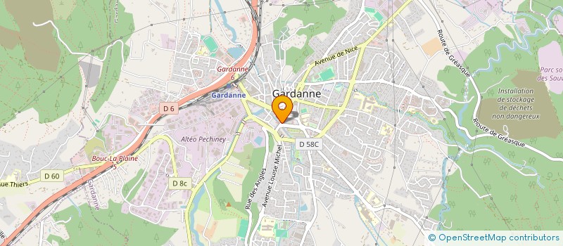 localisation de l'entreprise MADAME AURELIE GARCIA à GARDANNE