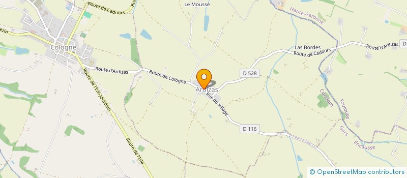 localisation de l'entreprise MADAME AURELIE GARCIA  ARDIZAS