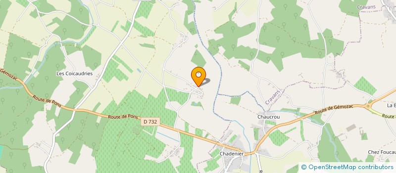 localisation de l'entreprise MADAME AURELIE GARCON  SAINT-ANDRE-DE-LIDON