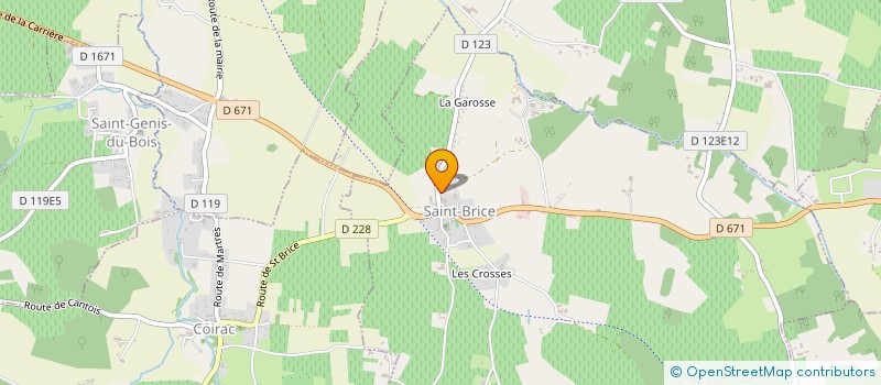 localisation de l'entreprise MADAME AURELIE GARNIER  SAINT-BRICE