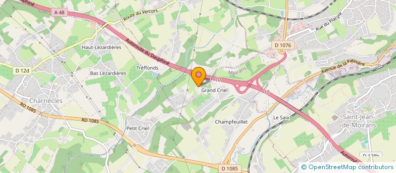 localisation de l'entreprise MADAME AURELIE GARNIER  SAINT-CASSIEN