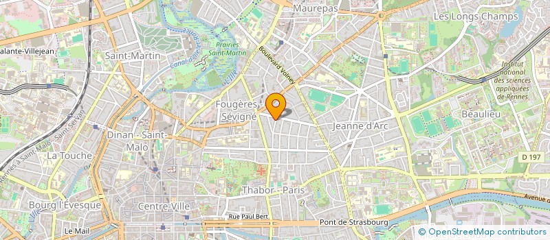 localisation de l'entreprise MADAME AURELIE GASTOU à RENNES