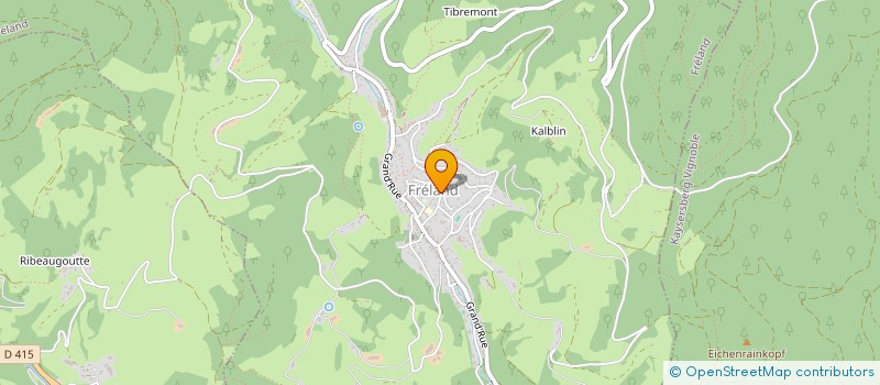 localisation de l'entreprise MADAME AURELIE GAUS  FRELAND