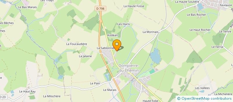 localisation de l'entreprise MADAME AURELIE GAUTIER à LUITRE-DOMPIERRE