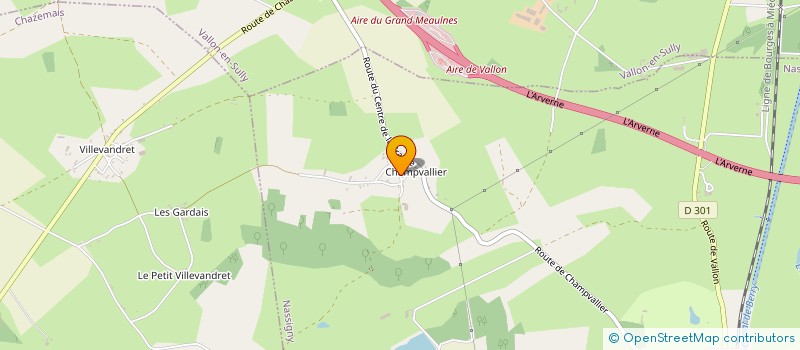 localisation de l'entreprise MADAME AURELIE GAUVIN  NASSIGNY