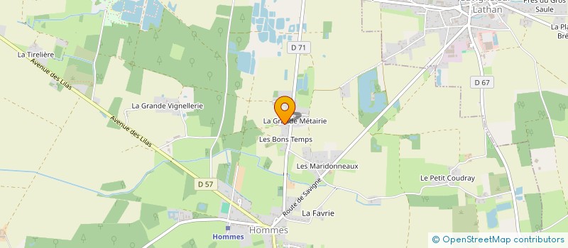 localisation de l'entreprise MADAME AURELIE GELEZ  HOMMES