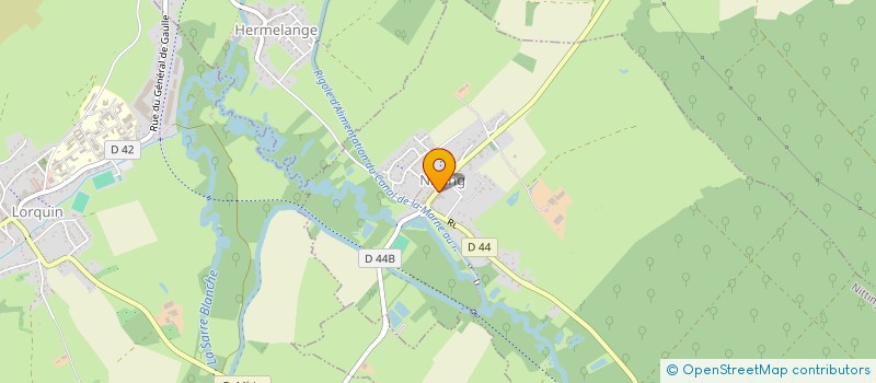 localisation de l'entreprise MADAME AURELIE GENET  BACCARAT