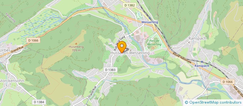 localisation de l'entreprise MADAME AURELIE GEORGE  ODEREN