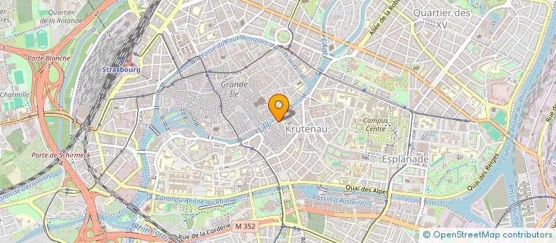 localisation de l'entreprise MADAME AURELIE GEORJON à STRASBOURG