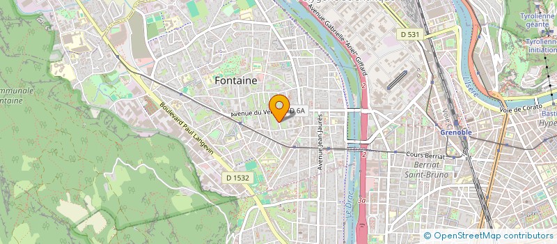 localisation de l'entreprise MADAME AURELIE GERBAL  FONTAINE