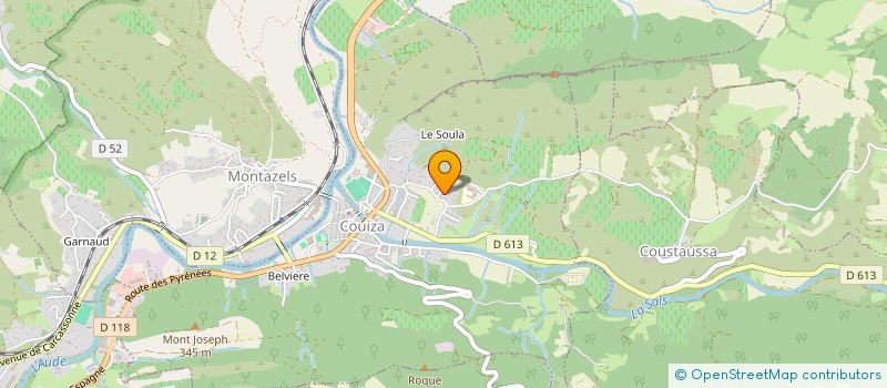 localisation de l'entreprise MADAME AURELIE GERMAIN  COUIZA