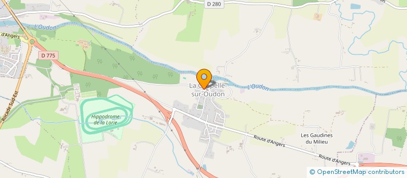 localisation de l'entreprise MADAME AURELIE GEVREY  SEGRE-EN-ANJOU BLEU