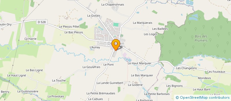 localisation de l'entreprise MADAME AURELIE GIDDINGS  DOURDAIN