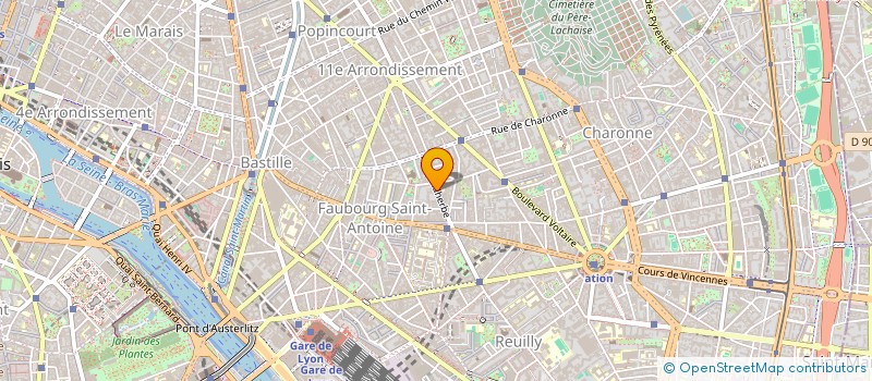 localisation de l'entreprise MADAME AURELIE GILBERT  PARIS