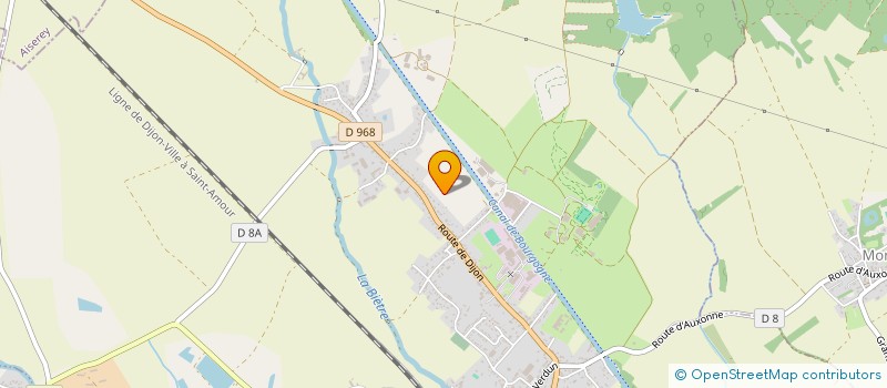 localisation de l'entreprise MADAME AURELIE GILLIOT  BRAZEY-EN-PLAINE