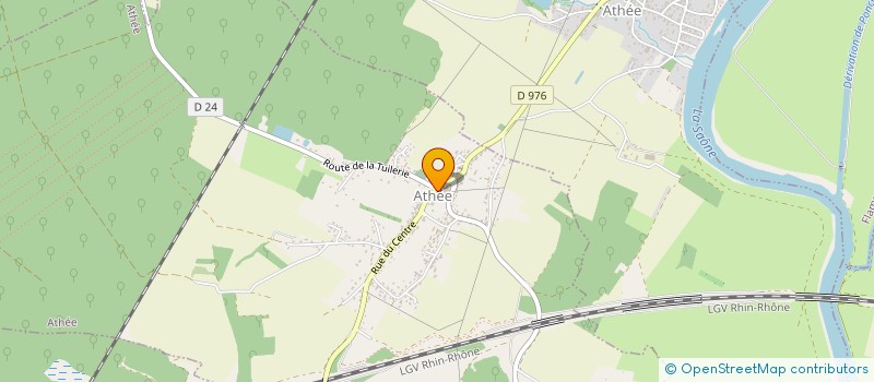 localisation de l'entreprise MADAME AURELIE GINIOT  ATHEE