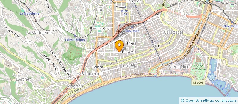 localisation de l'entreprise MADAME AURELIE GIORDANENGO  NICE