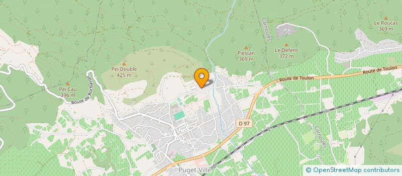 localisation de l'entreprise MADAME AURELIE GIRARD  PUGET-VILLE