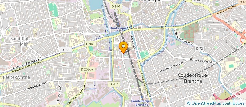 localisation de l'entreprise MADAME AURELIE GIRAUD à DUNKERQUE