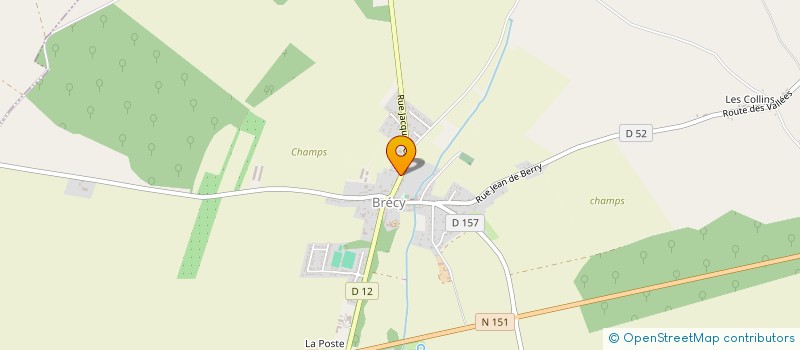 localisation de l'entreprise MADAME AURELIE GITTON  BRECY