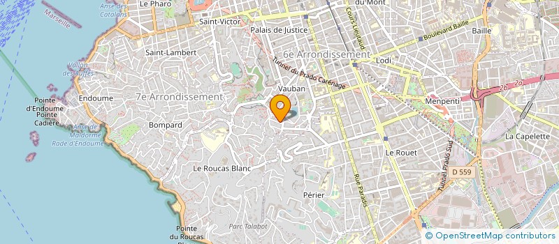 localisation de l'entreprise MADAME AURELIE GLET à MARSEILLE