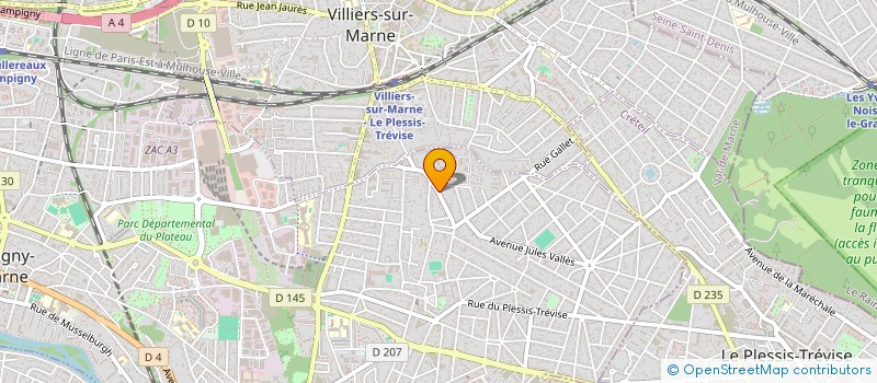 localisation de l'entreprise MADAME AURELIE GNAHO à CHAMPIGNY-SUR-MARNE