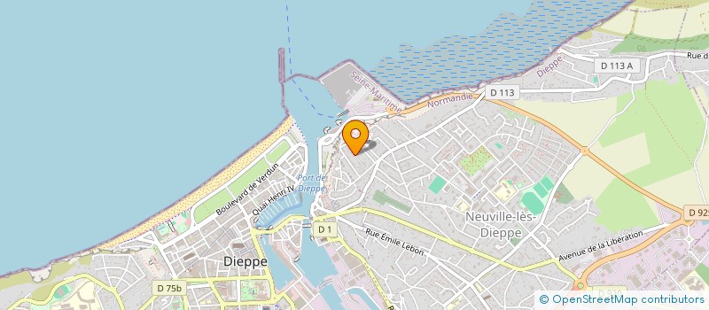 localisation de l'entreprise MADAME AURELIE GOBRON à DIEPPE