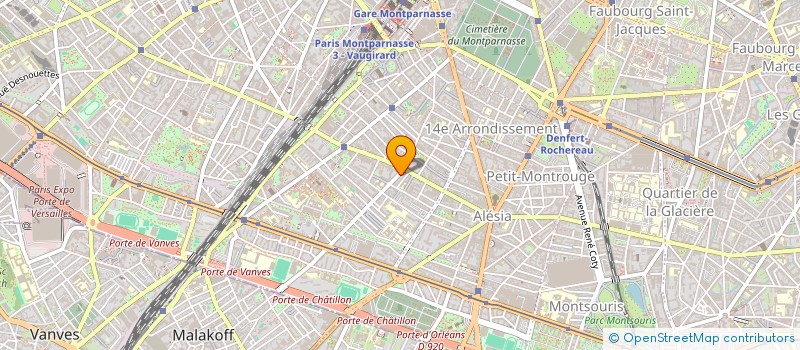 localisation de l'entreprise MADAME AURELIE GODET  PARIS