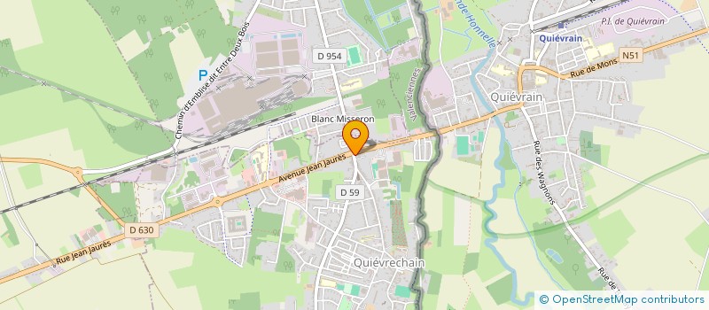 localisation de l'entreprise MADAME AURELIE GOIDIN  QUIEVRECHAIN