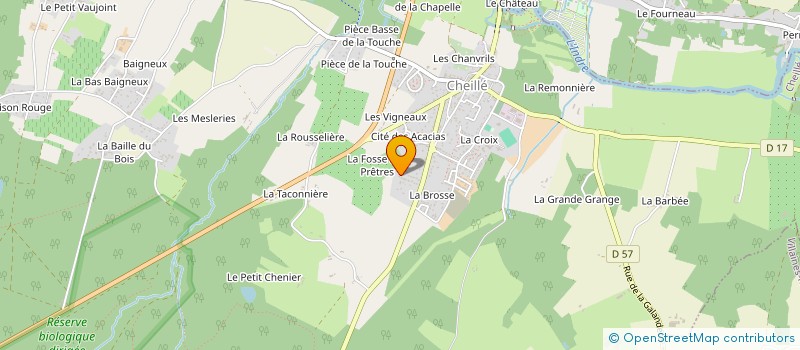 localisation de l'entreprise MADAME AURELIE GOUBIN  RICHELIEU