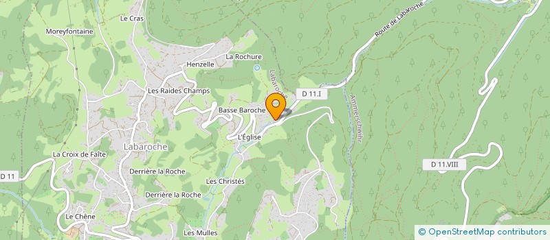 localisation de l'entreprise MADAME AURELIE GOUHIER  LABAROCHE