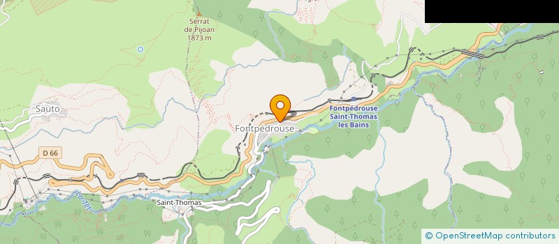 localisation de l'entreprise MADAME AURELIE GOURBIN  FONTPEDROUSE