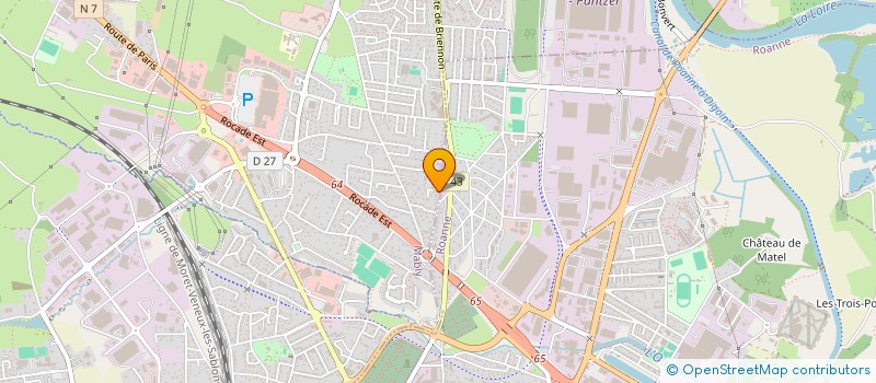 localisation de l'entreprise MADAME AURELIE GOUTILLE  MABLY