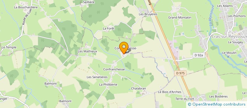 localisation de l'entreprise MADAME AURELIE GOYON  SAINT-MARTIN-LE-CHATEL