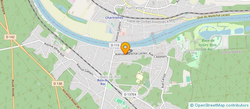 localisation de l'entreprise MADAME AURELIE GRAFFAGNINO  BOIS LE ROI