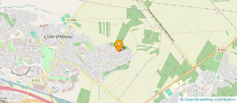 localisation de l'entreprise MADAME AURELIE GRAS  L'ISLE-D'ABEAU