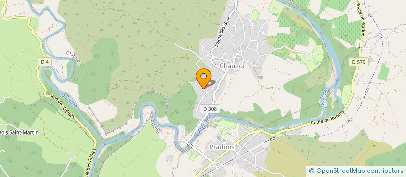 localisation de l'entreprise MADAME AURELIE GRIMAL  CHAUZON