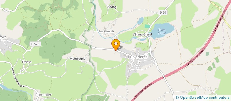 localisation de l'entreprise MADAME AURELIE GROENENBERG à PULVERIERES