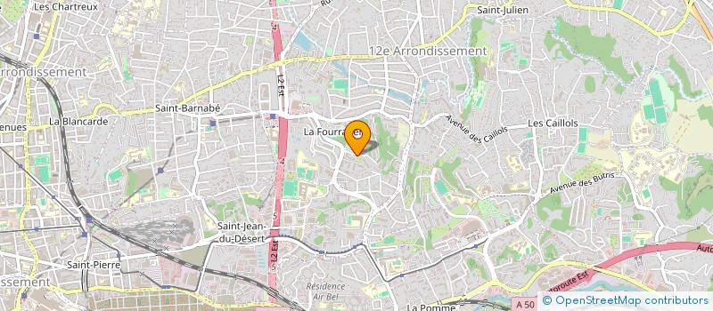localisation de l'entreprise MADAME AURELIE GROLLEAU à MARSEILLE