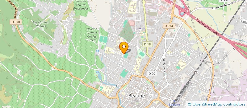 localisation de l'entreprise MADAME AURELIE GUDJONCIK à BEAUNE