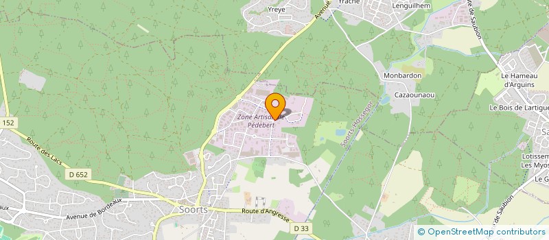 localisation de l'entreprise MADAME AURELIE GUERIN  SEIGNOSSE