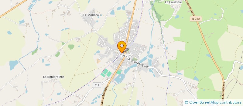 localisation de l'entreprise MADAME AURELIE GUIGNARD  BRESSUIRE